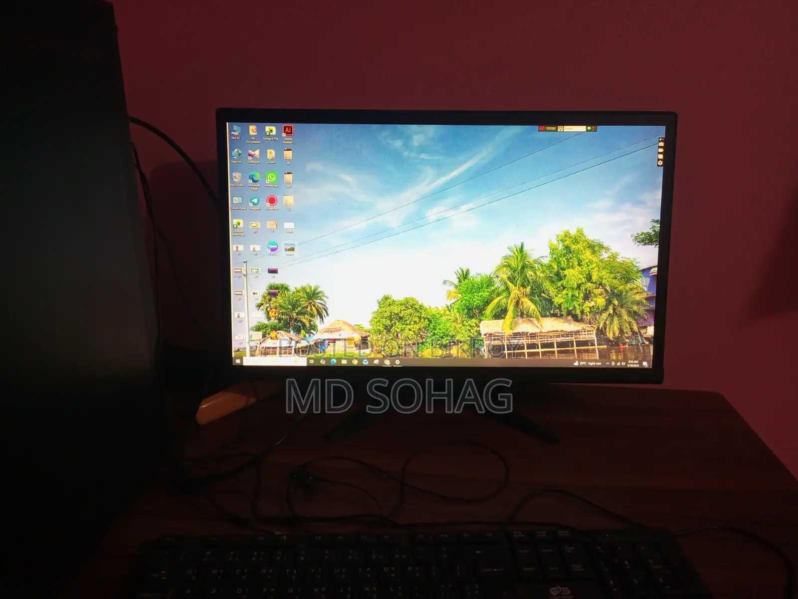 Desktop Computer 8GB Intel Core I3 HDD+SSD 1T