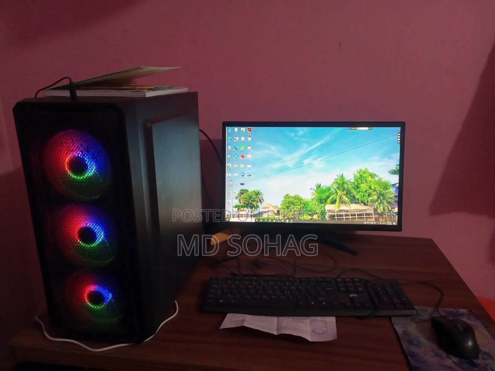 Desktop Computer 8GB Intel Core I3 HDD+SSD 1T