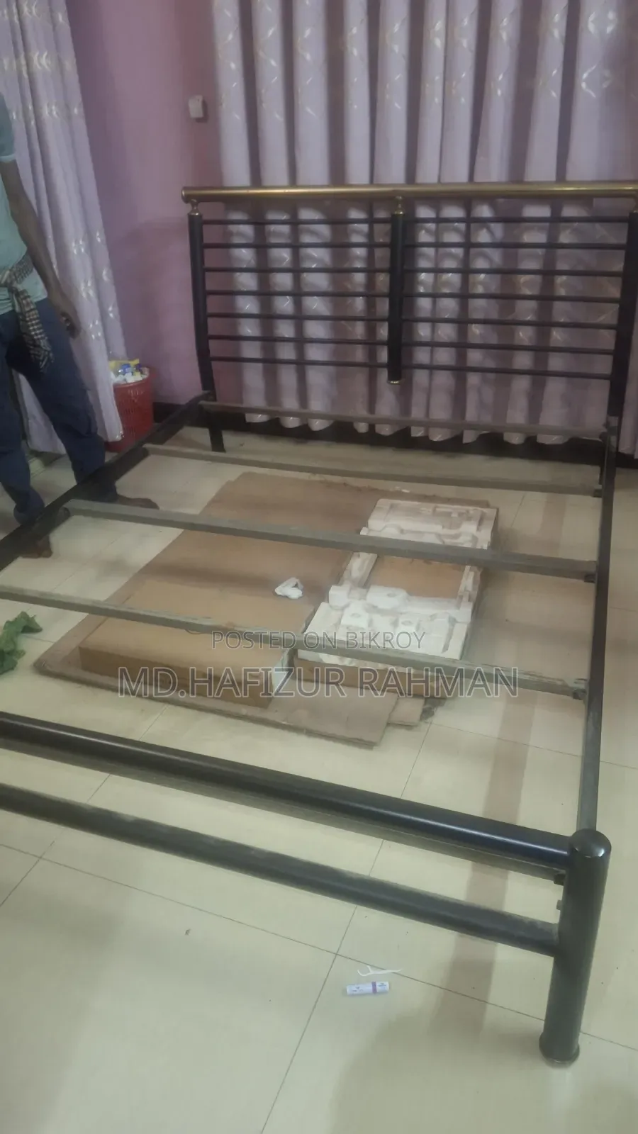 Imported Iron Bed