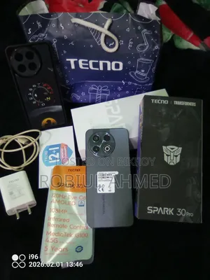 Tecno Spark 30 Pro 256 GB Black