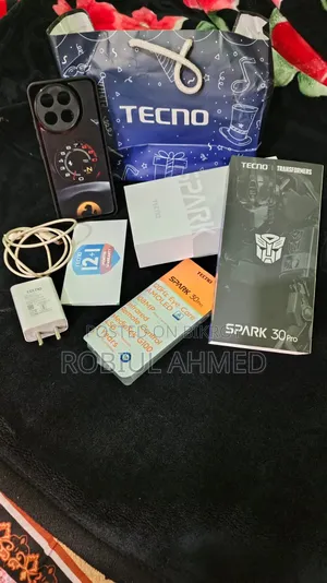Tecno Spark 30 Pro 256 GB Black