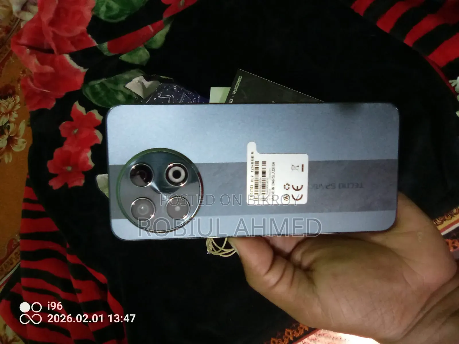 Tecno Spark 30 Pro 256 GB Black