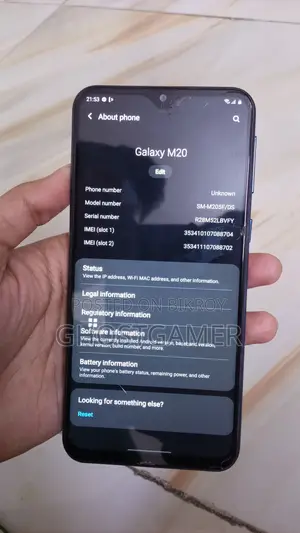 Samsung Galaxy M20 32 GB Blue