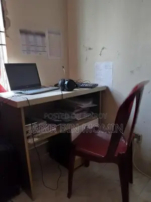 Table and chair for sale, must buy both, will not sell separately.