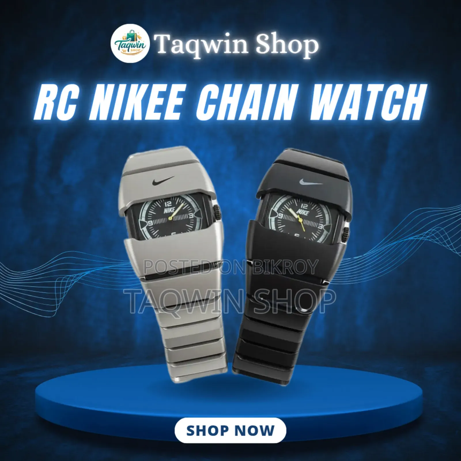 Rc Nike Chain Watch