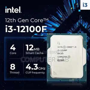 Intel Core I3-12100f 12th Gen 4.3ghz Quad-Core Lga1700 Processor