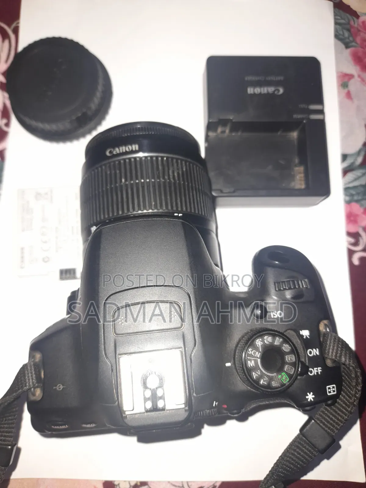 Canon 700d With Kit Lens