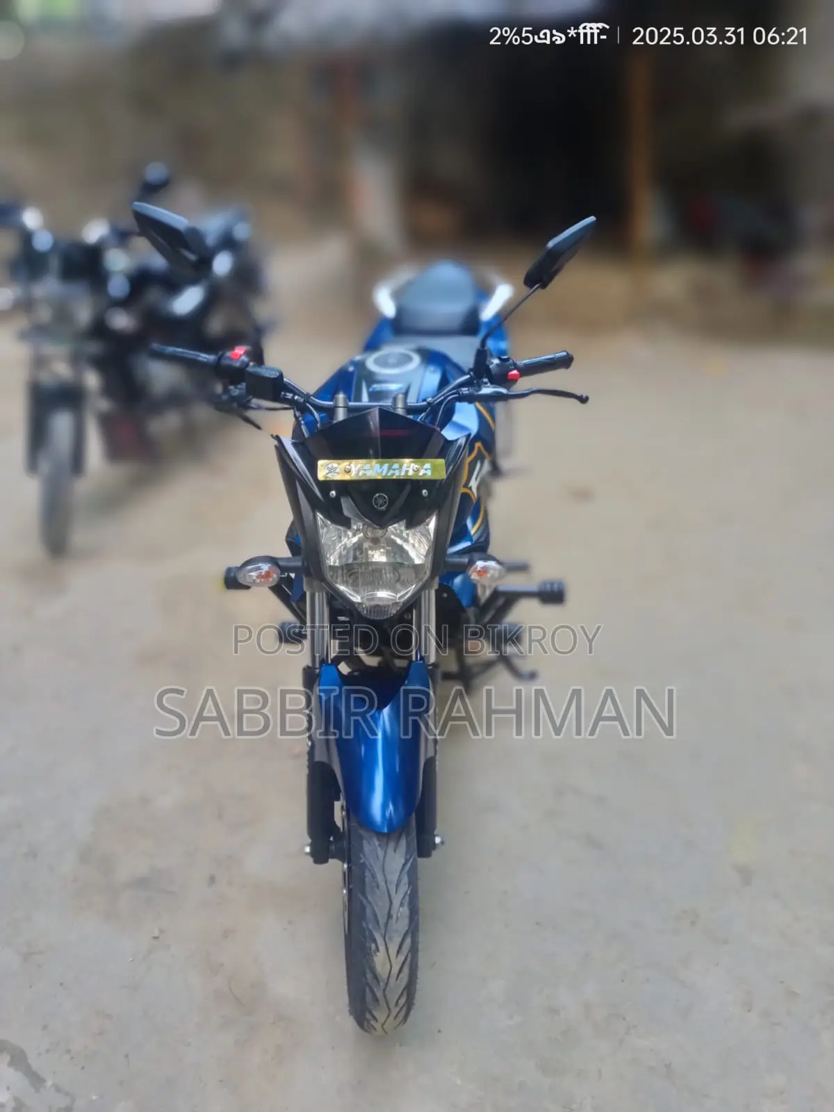 Yamaha FZ 2022 Blue