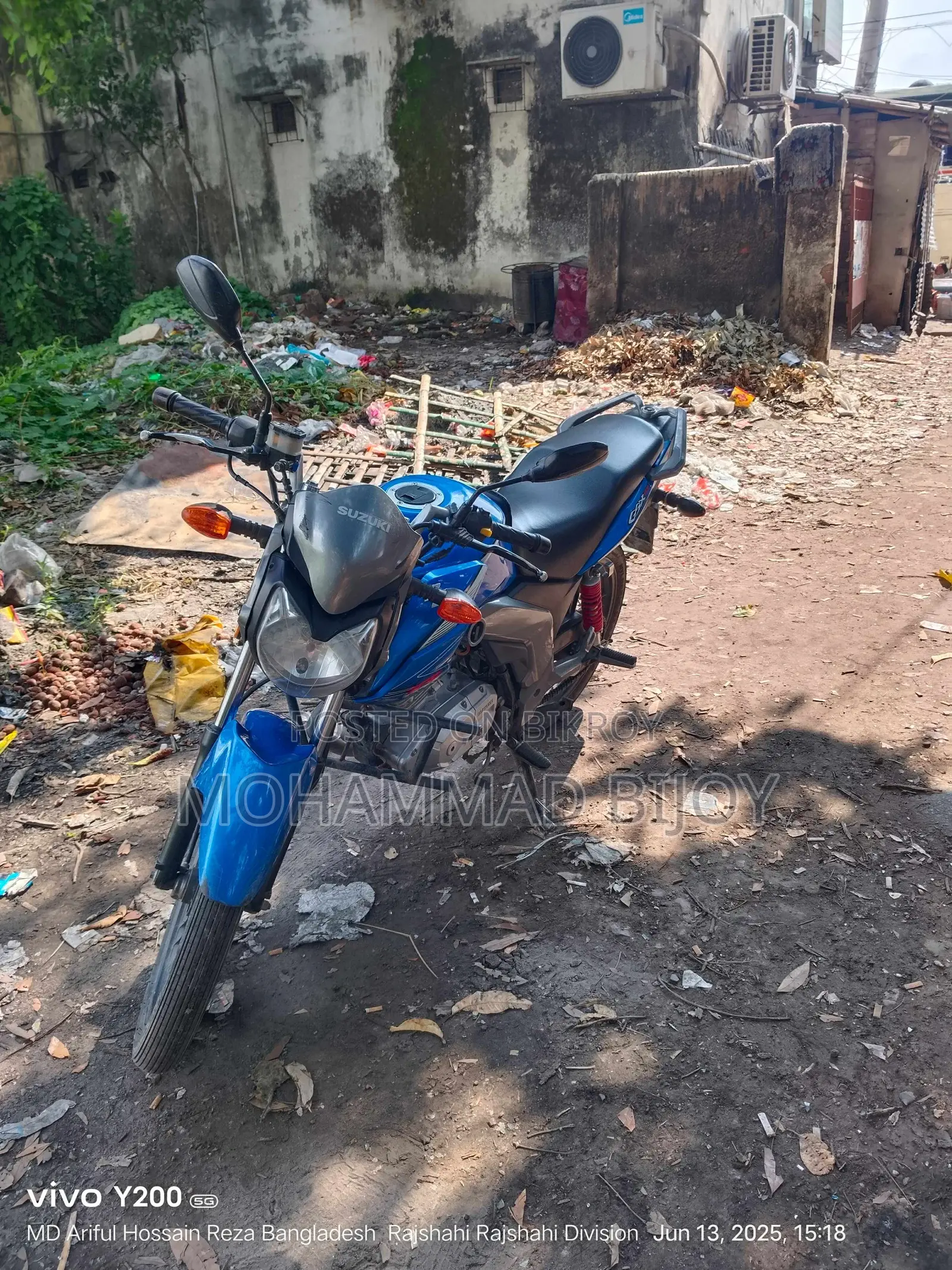 Suzuki GSX 125 2020 Blue
