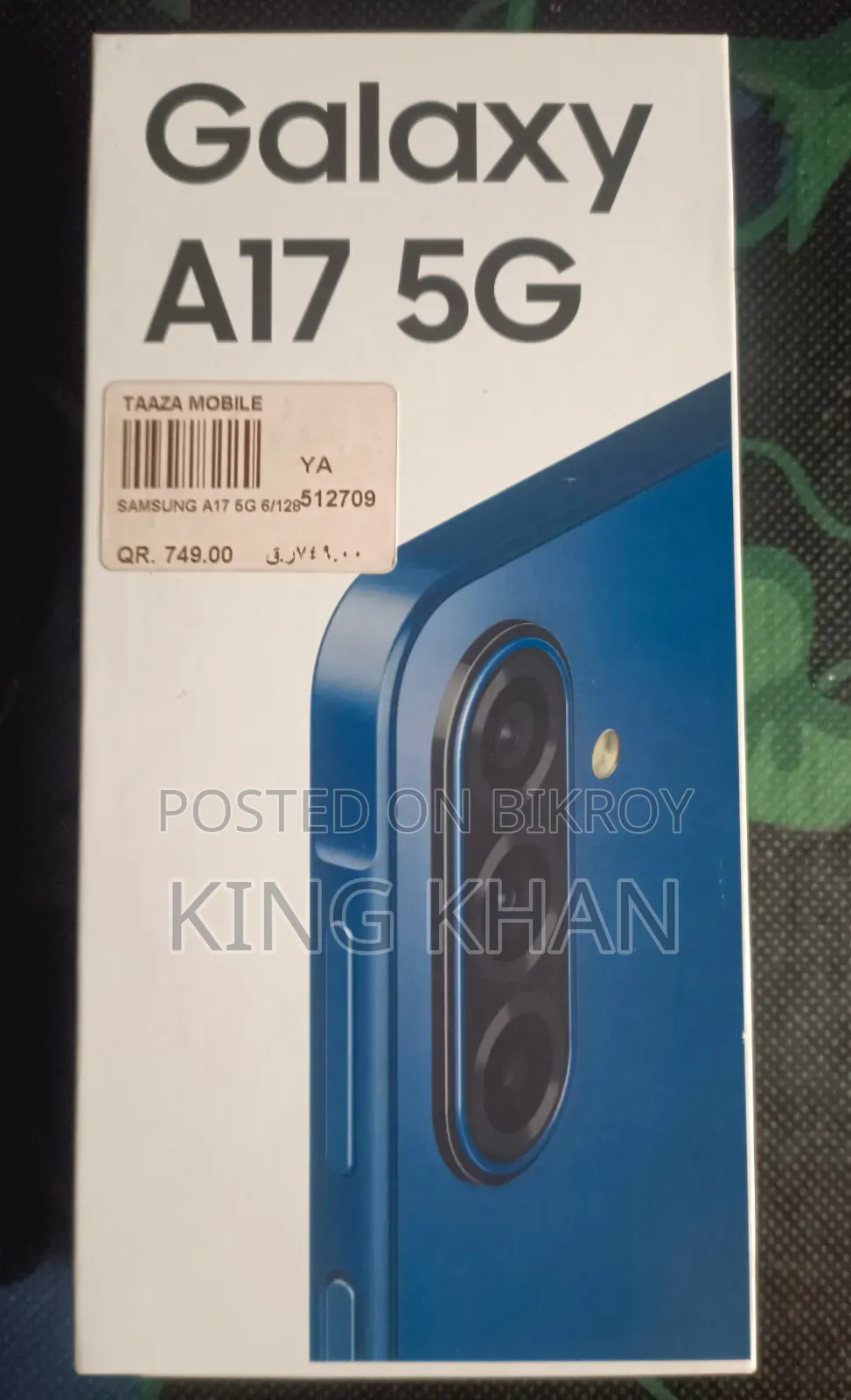 New Samsung Galaxy A17 5G 128 GB Blue
