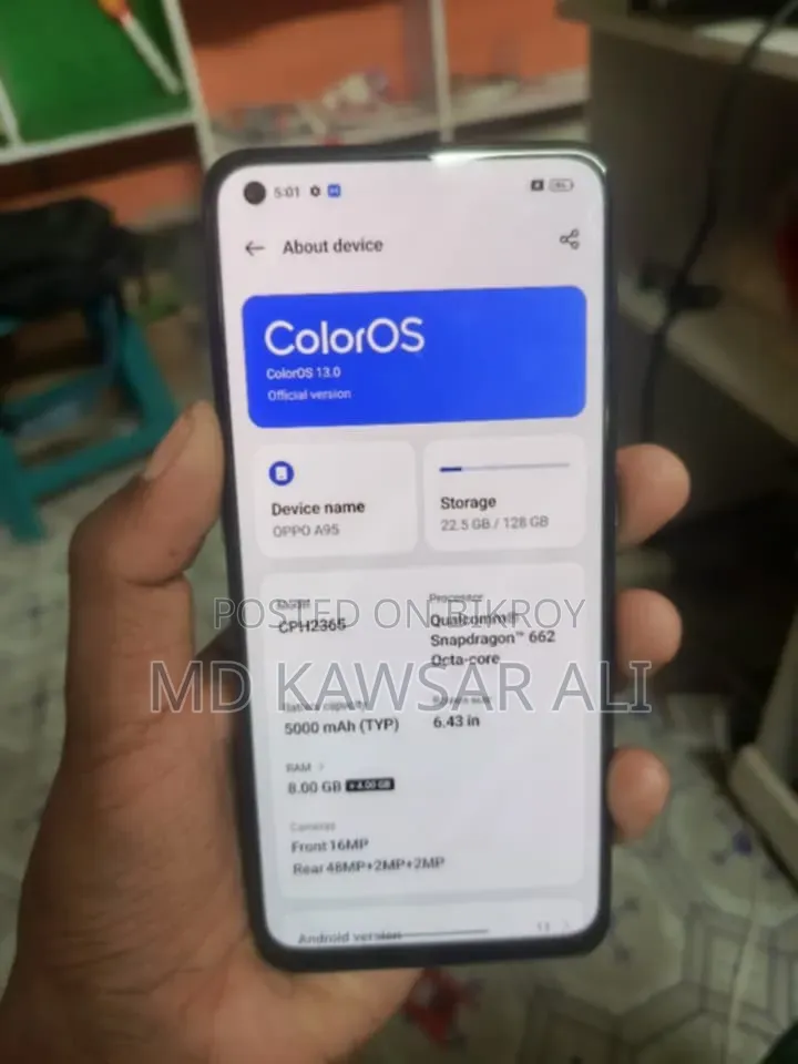 Oppo A95 128 GB Black