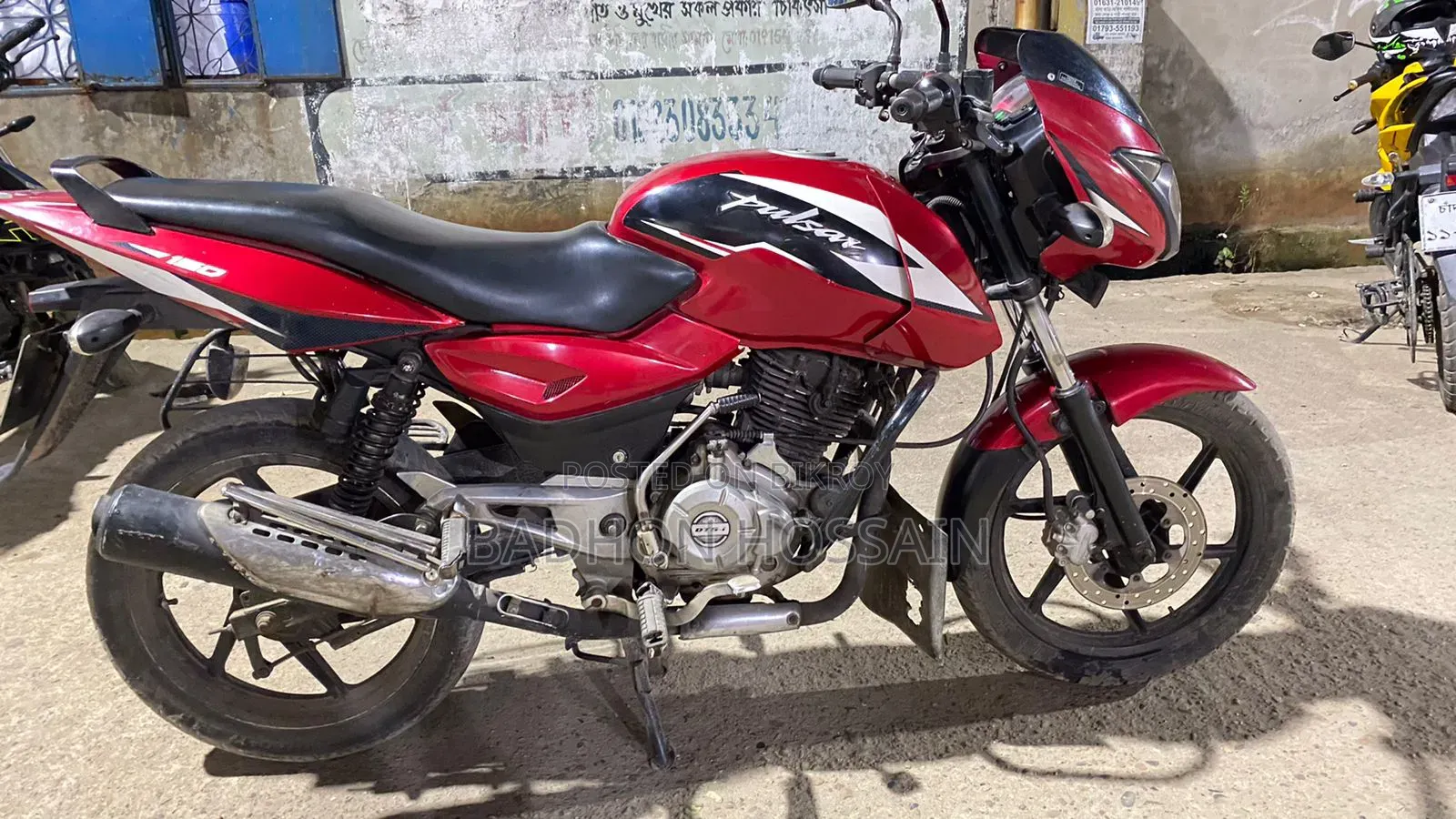Bajaj Pulsar 150 2016 Red