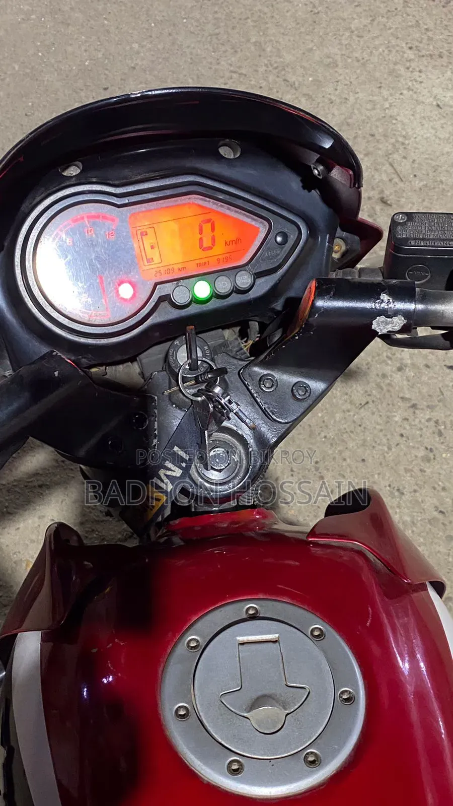 Bajaj Pulsar 150 2016 Red