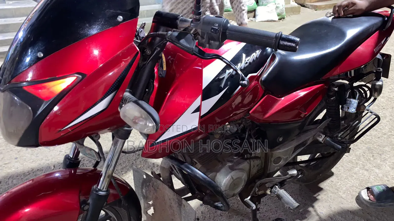 Bajaj Pulsar 150 2016 Red