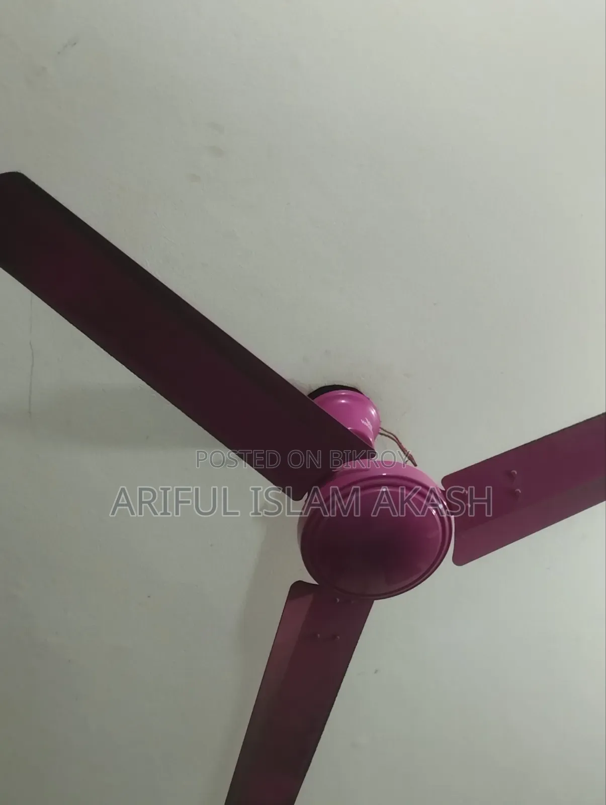 ফ্যান বিক্রি করা হবে (অলটনের লিলি ব্র্যান্ডের ফ্যান)