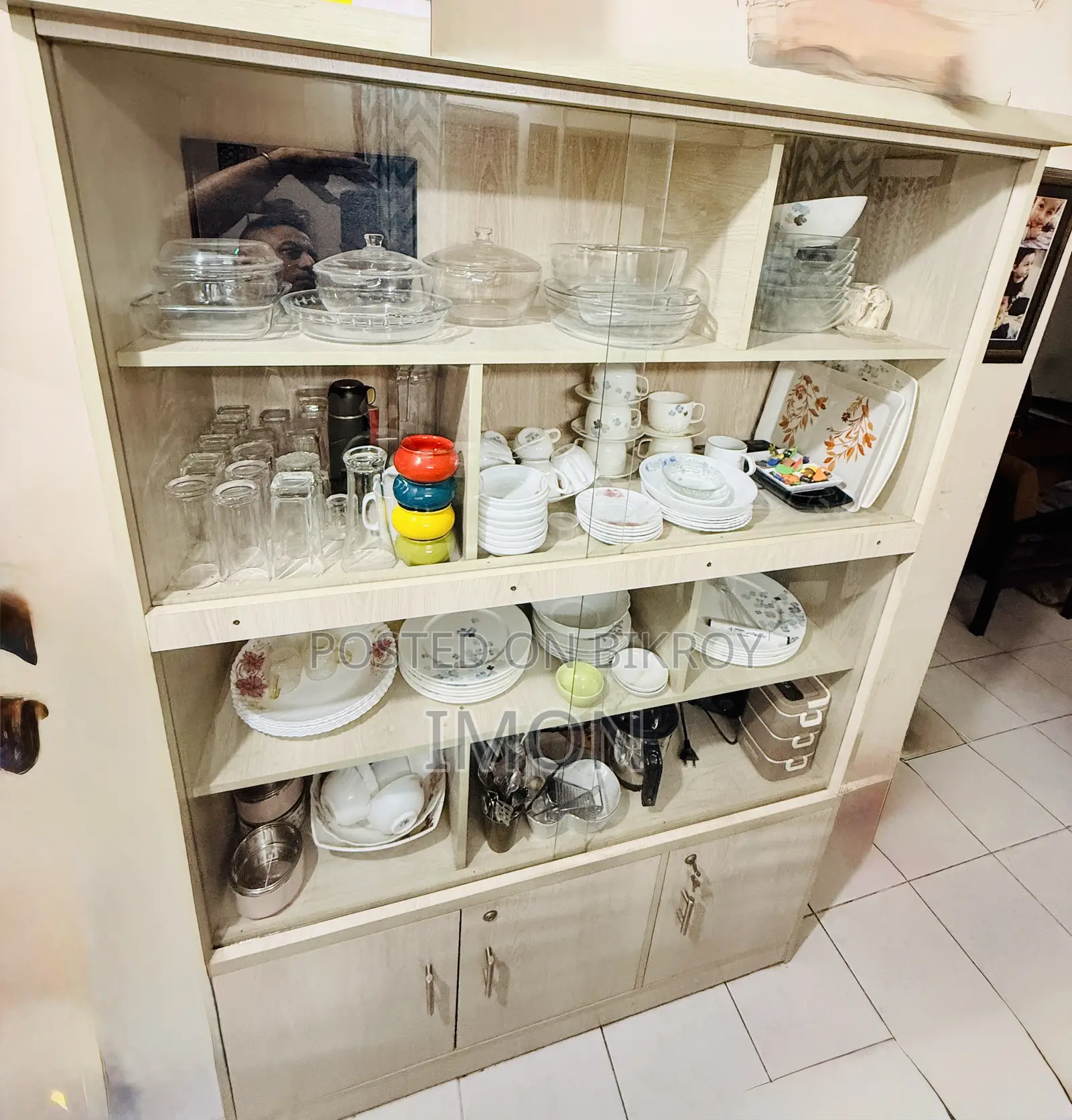 Glass Display Cabinet or Dish Cabinet