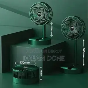 Portable USB Rechargeable Foldable Fan