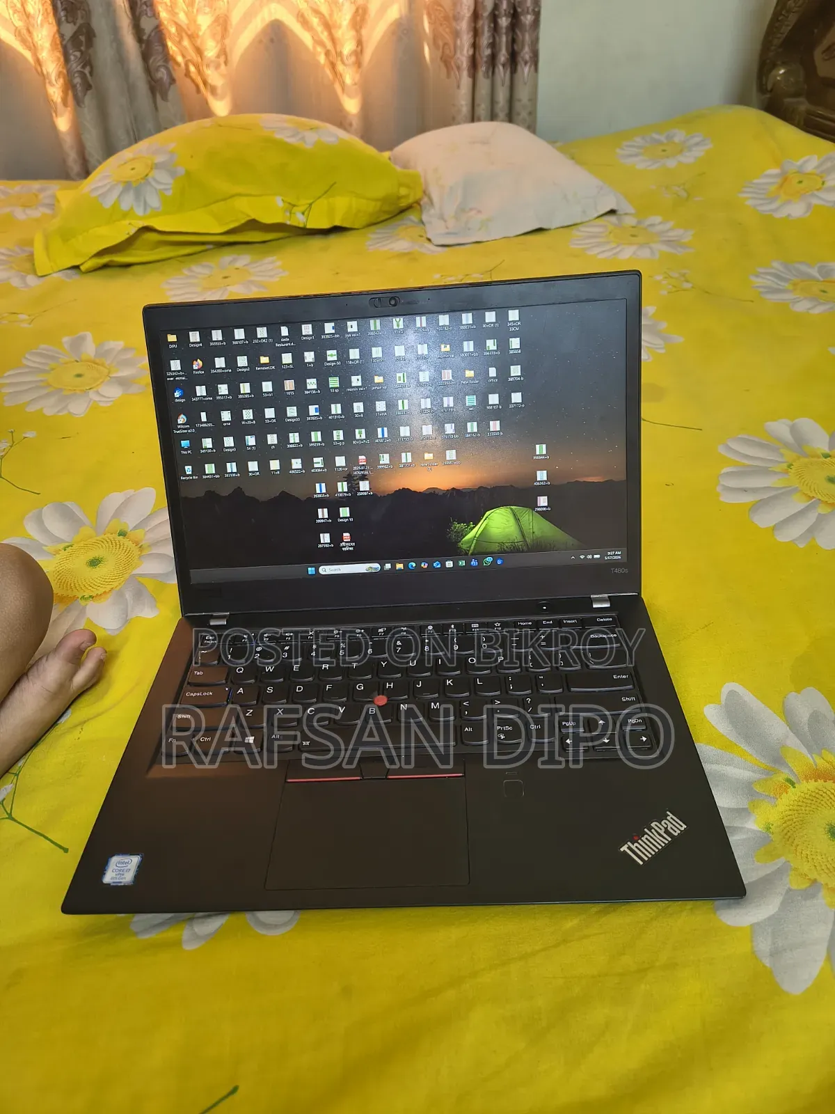 Laptop Lenovo ThinkPad T480s 8GB Intel Core I7 SSD 256GB