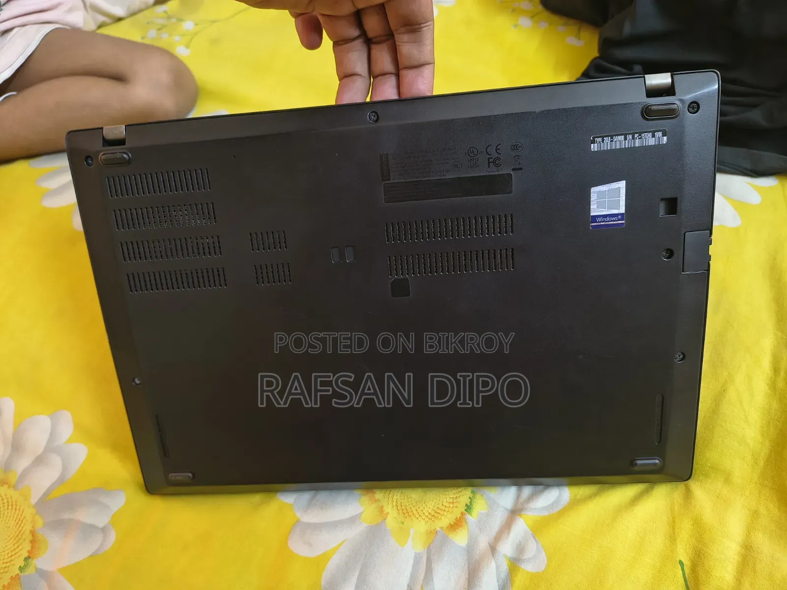 Laptop Lenovo ThinkPad T480s 8GB Intel Core I7 SSD 256GB