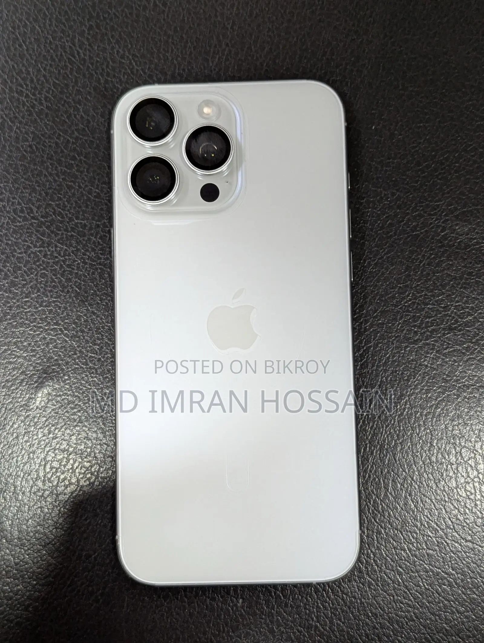 অ্যাপল আইফোন ১৬ প্রো ম্যাক্স ২৫৬ জিবি হোয়াইট