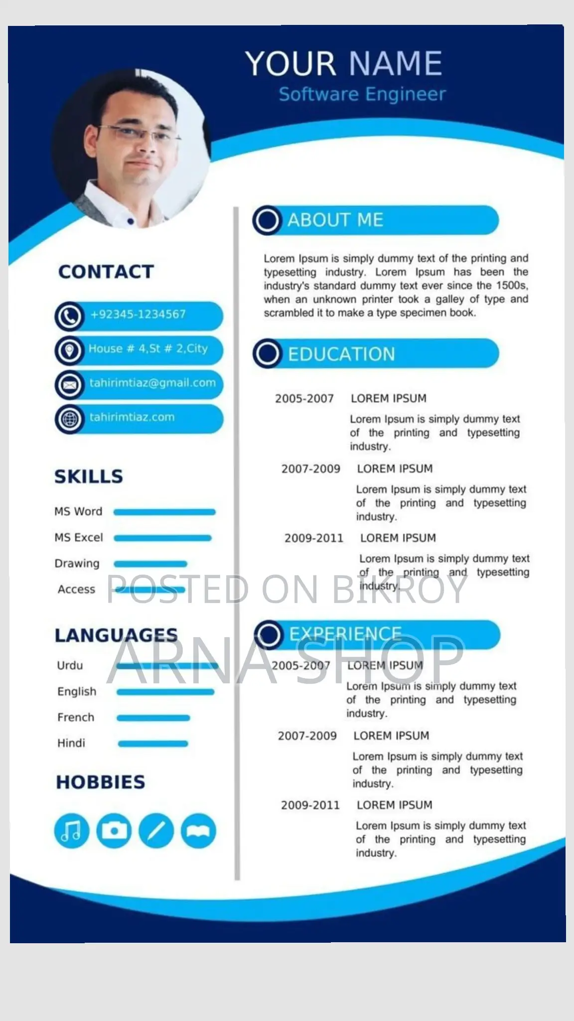 Creative Resume Design Service