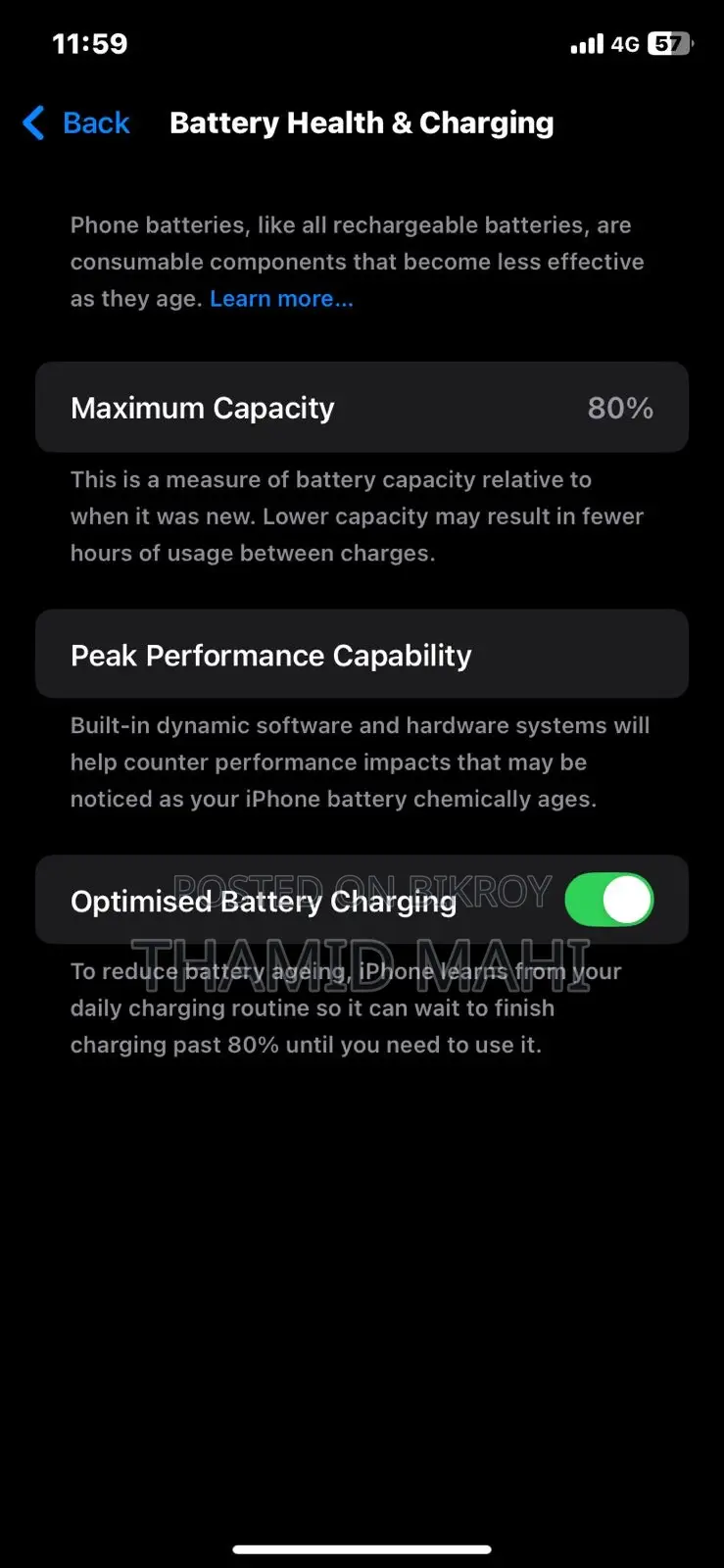 Apple iPhone 11 128 GB Black