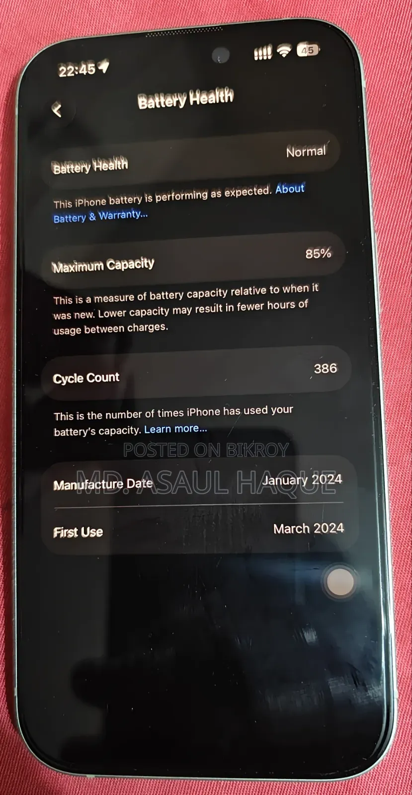 Apple iPhone 15 128 GB