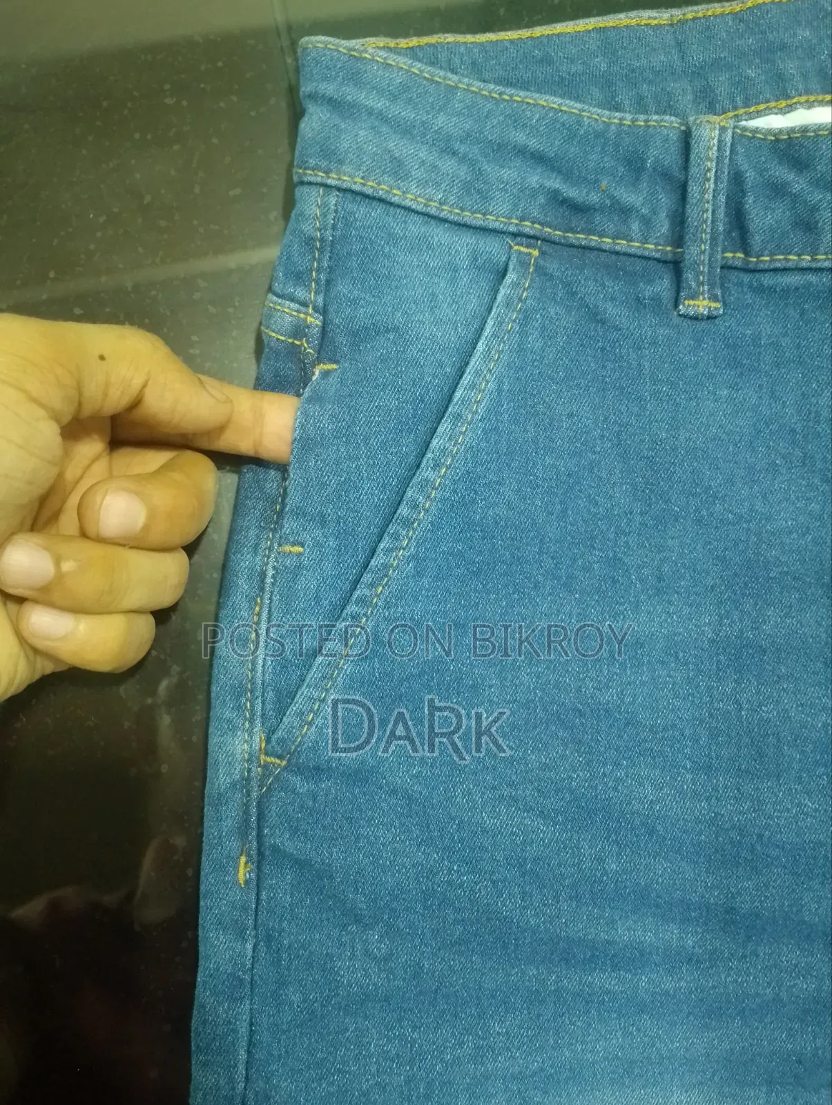 Denim Three Quarter
