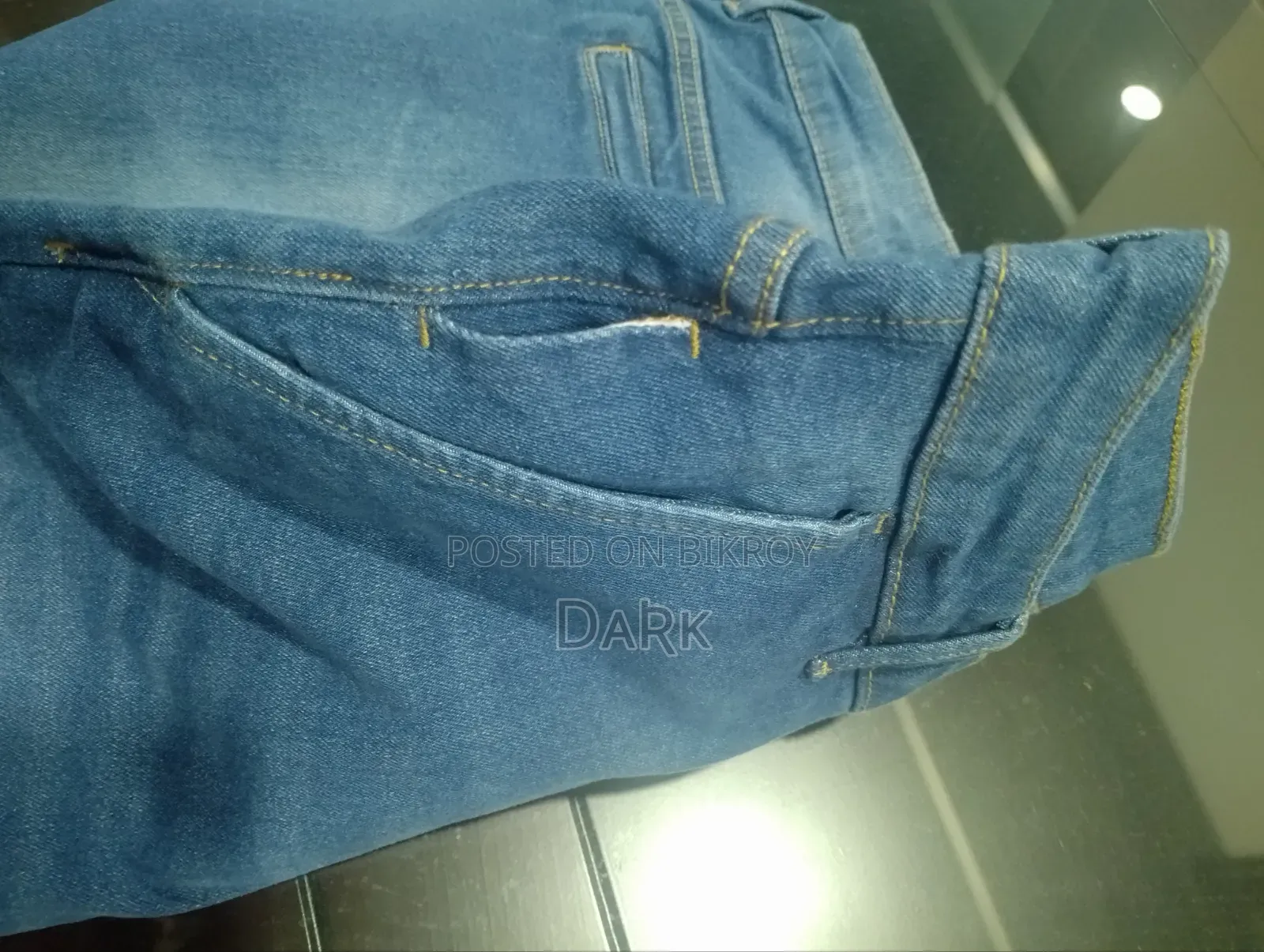 Denim Three Quarter