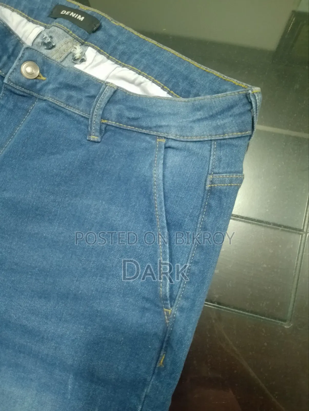 Denim Three Quarter