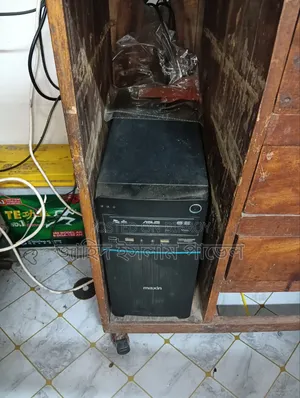 Full Setup Including Computer Printer