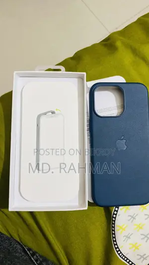 iPhone 15 Pro Max লেদার কেস MagSafe