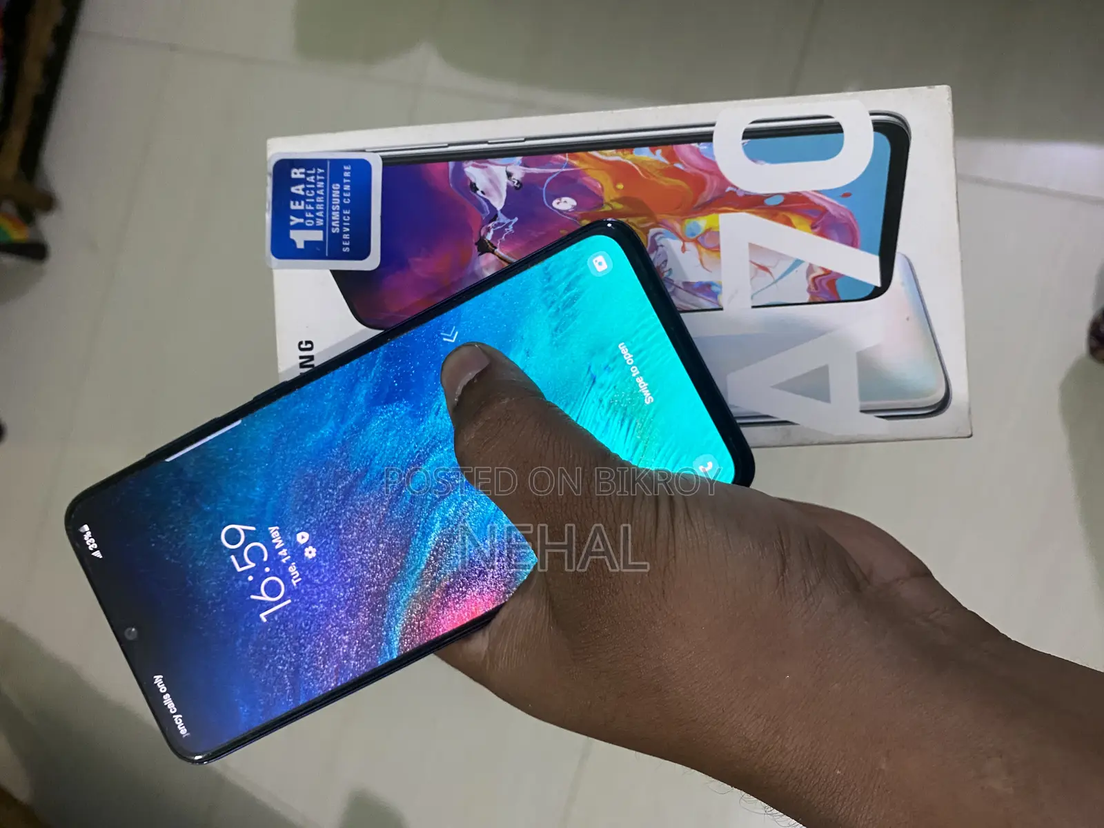 Samsung Galaxy A70 128 GB Blue