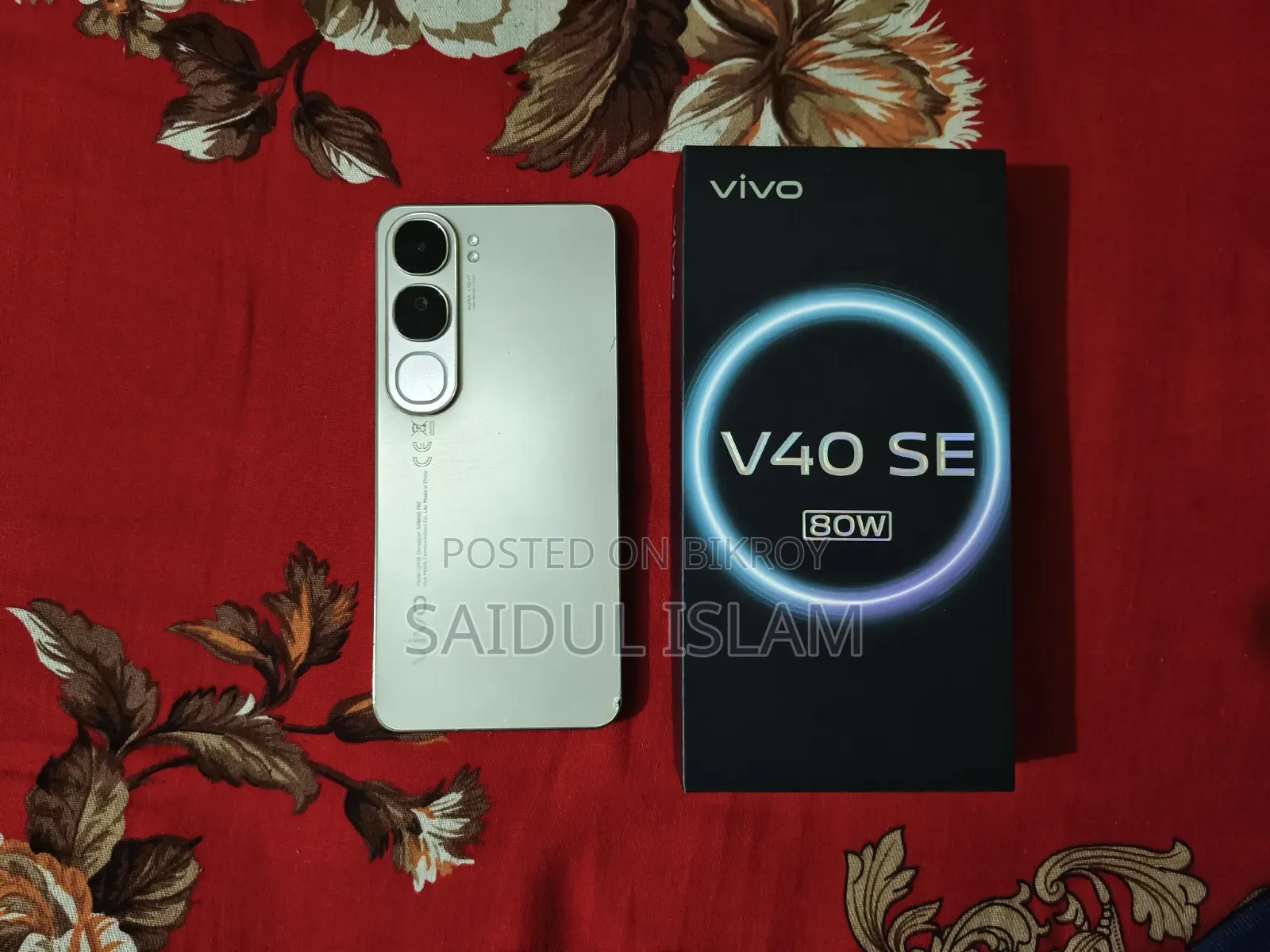 Vivo V40 SE 256 GB Silver