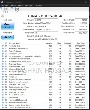 এনক্লোজারসহ Adata SSD