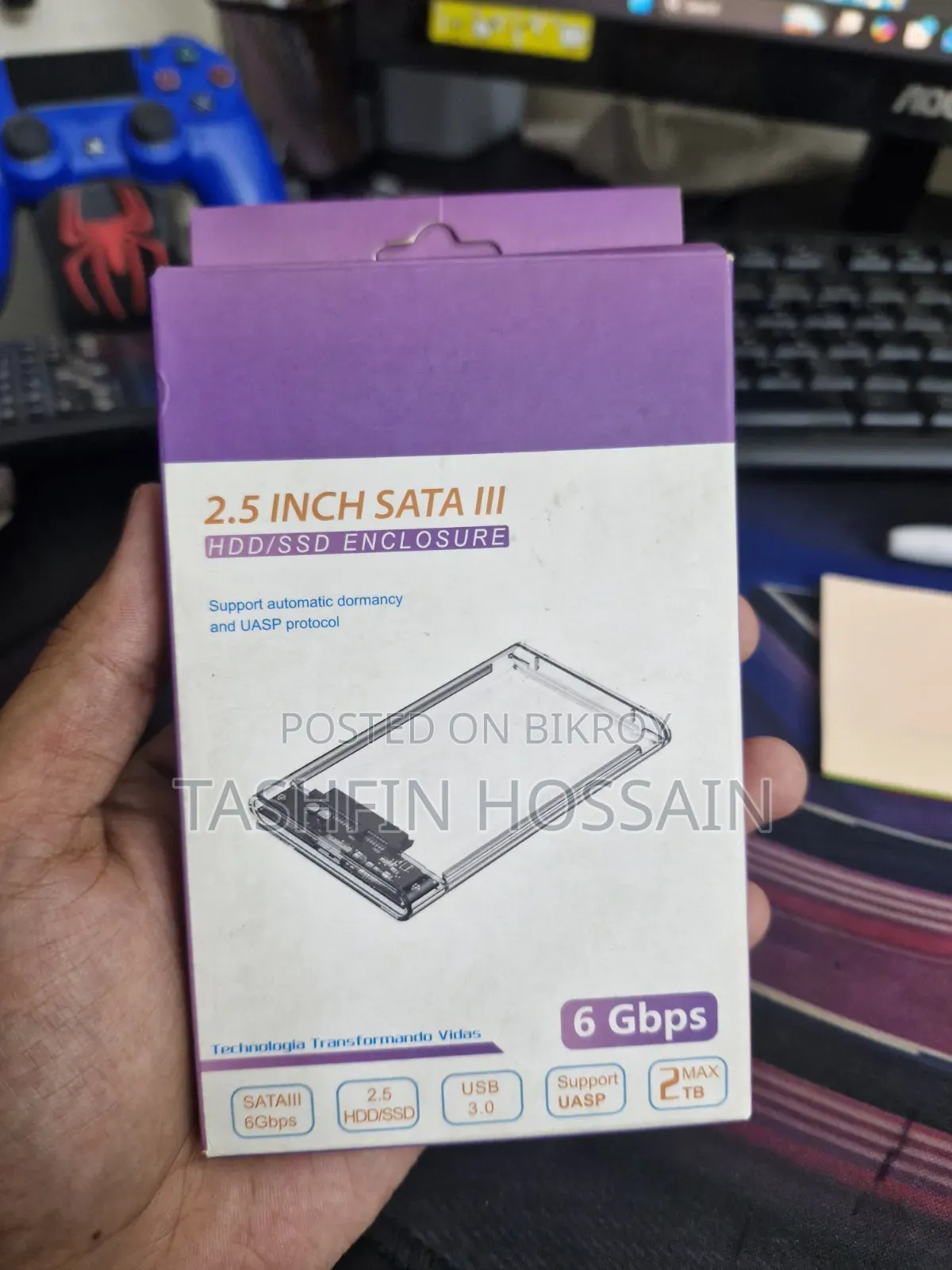 এনক্লোজারসহ Adata SSD