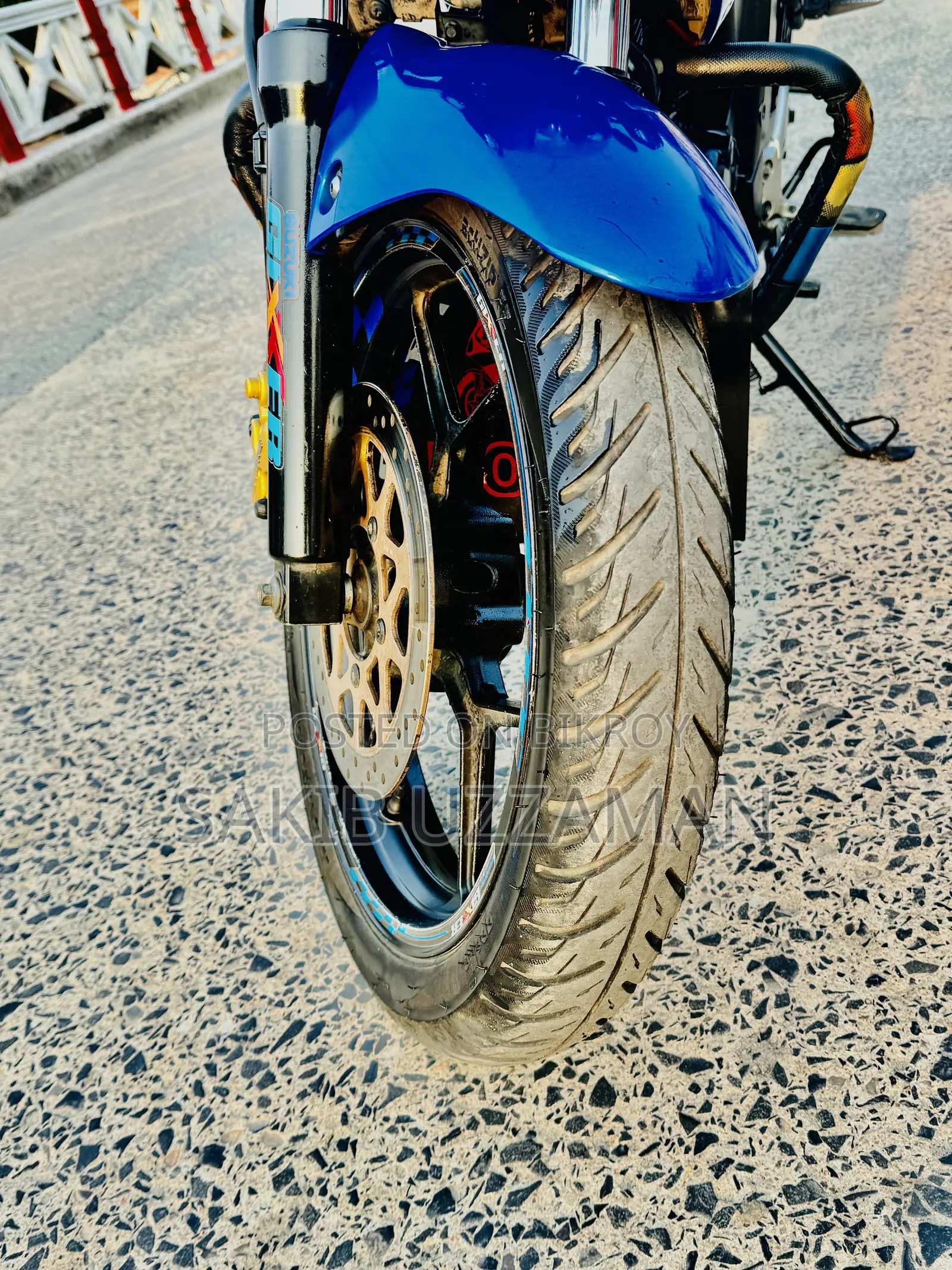 নতুন Suzuki Gixxer Monotone 2020 ব্লু