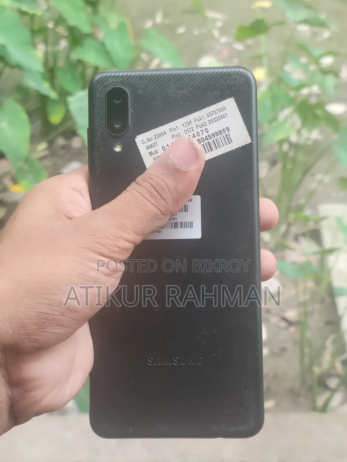 Samsung Galaxy M02 32 GB Black