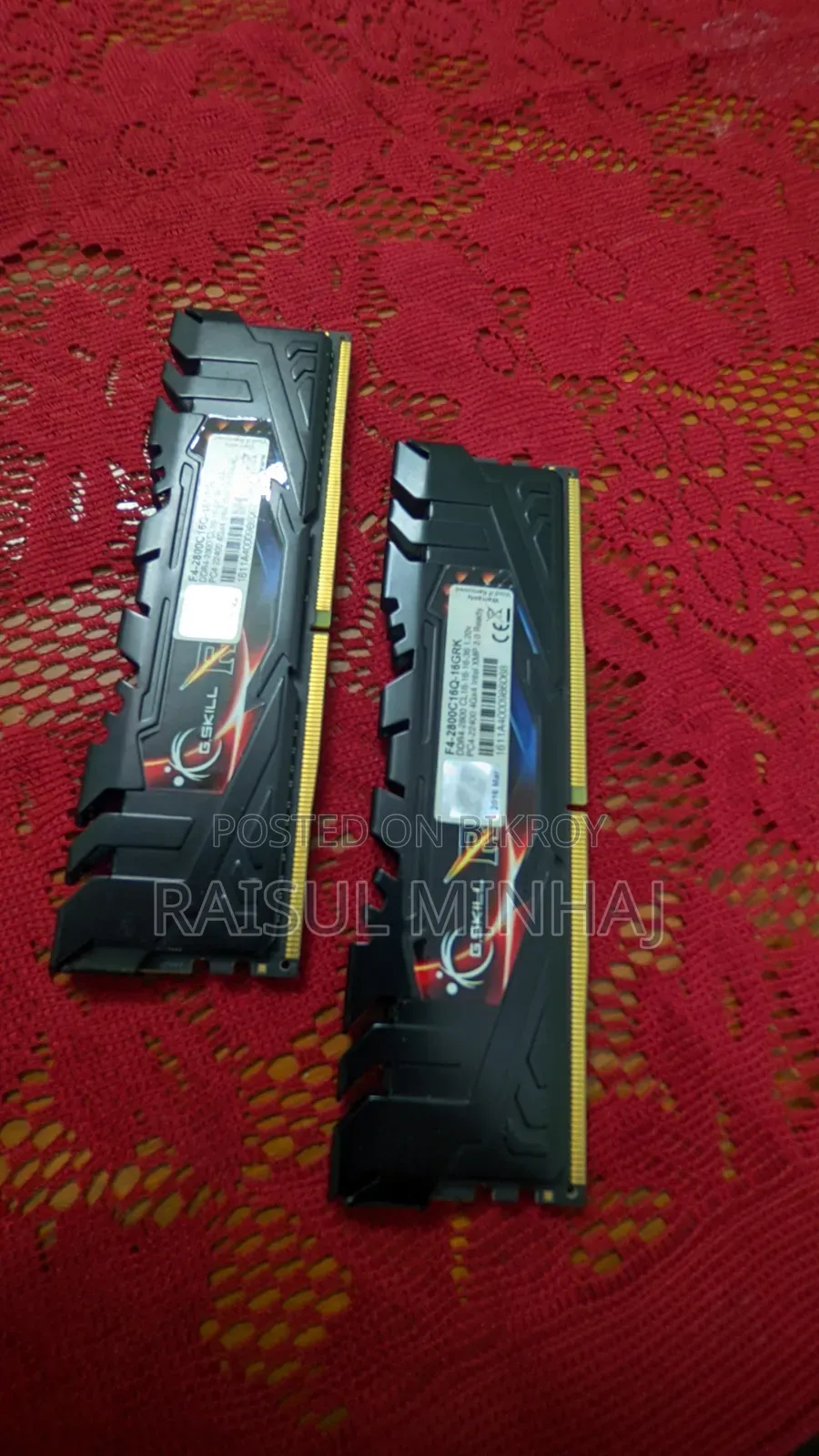 ৮ জিবি র‍্যাম : ডিডিআর৪ - ২৮০০ মেগাহার্জ