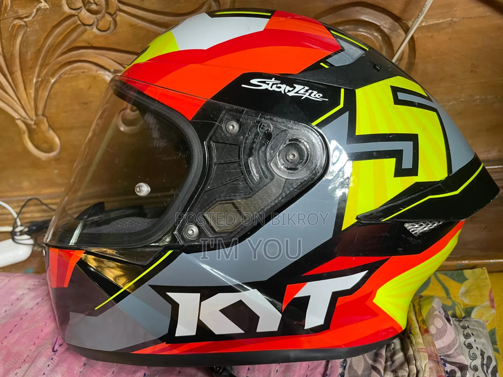 KYT TT Course Helmet