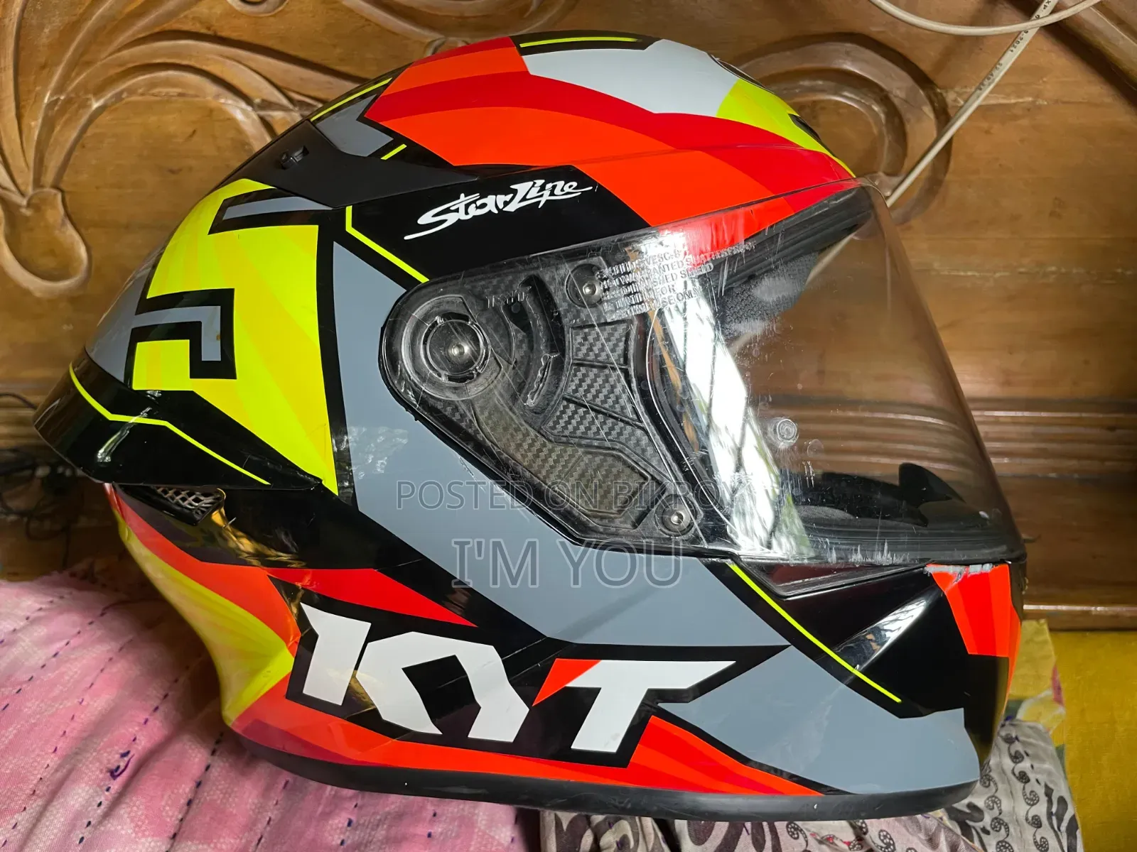 KYT TT Course Helmet