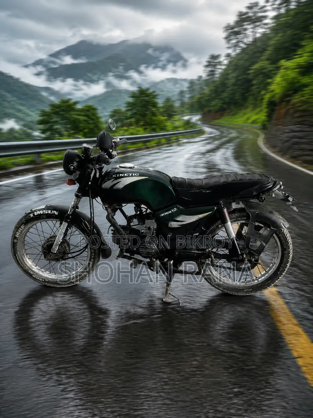 বস হস ক্লাসিক ক্রুজার বাইক ২০১০ গ্রিন
