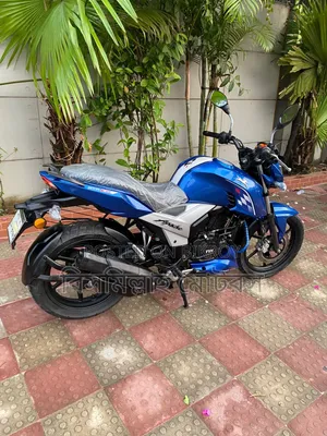 New TVS Apache RTR 160 4V 2021 Blue