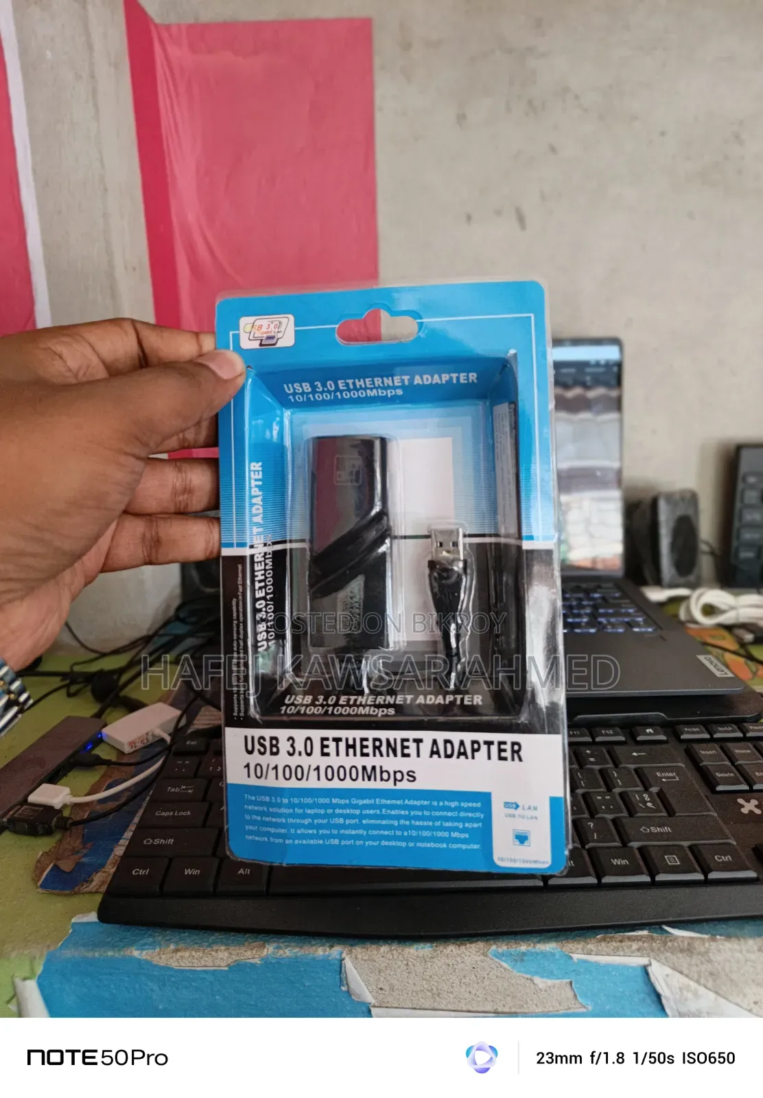 USB 3.0 Gigabit Ethernet Adapter/ LAN 2 USB
