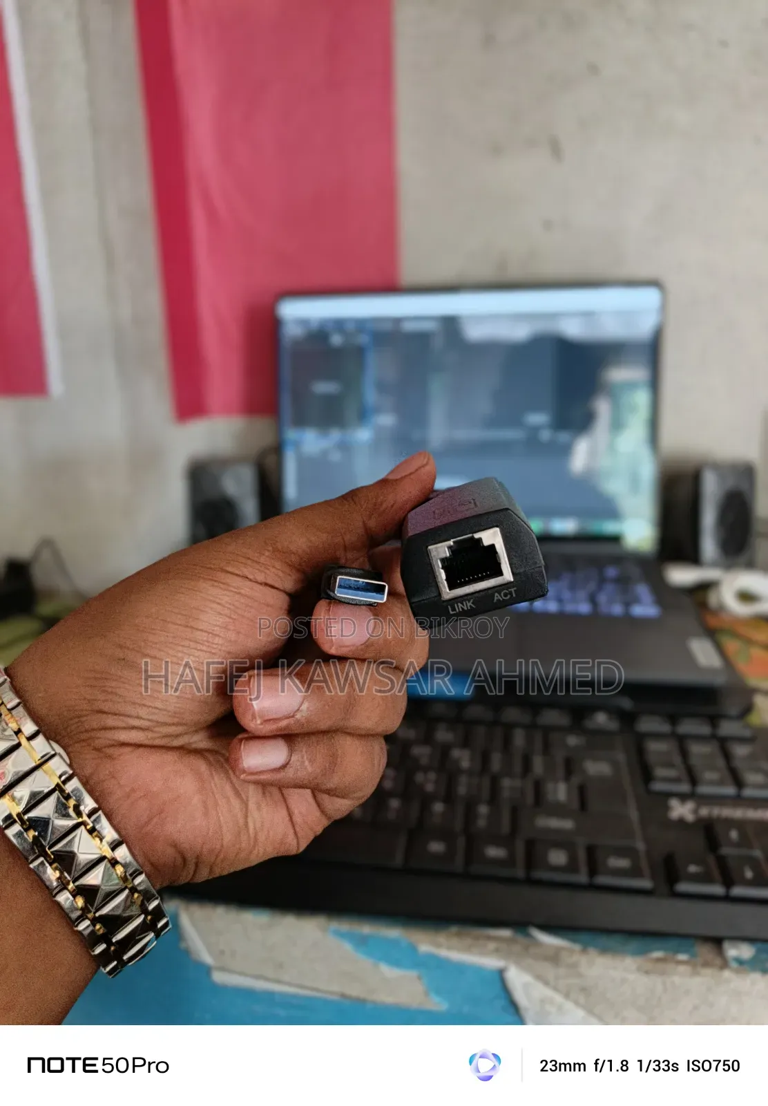 USB 3.0 Gigabit Ethernet Adapter/ LAN 2 USB