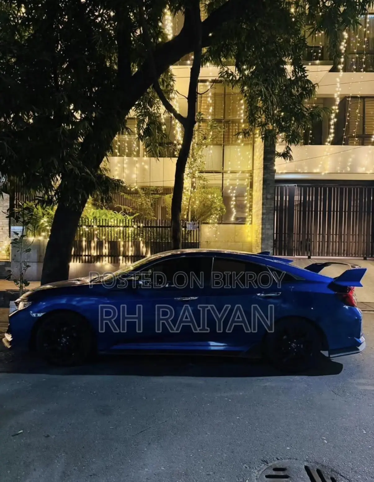 Honda Civic 2018 Blue