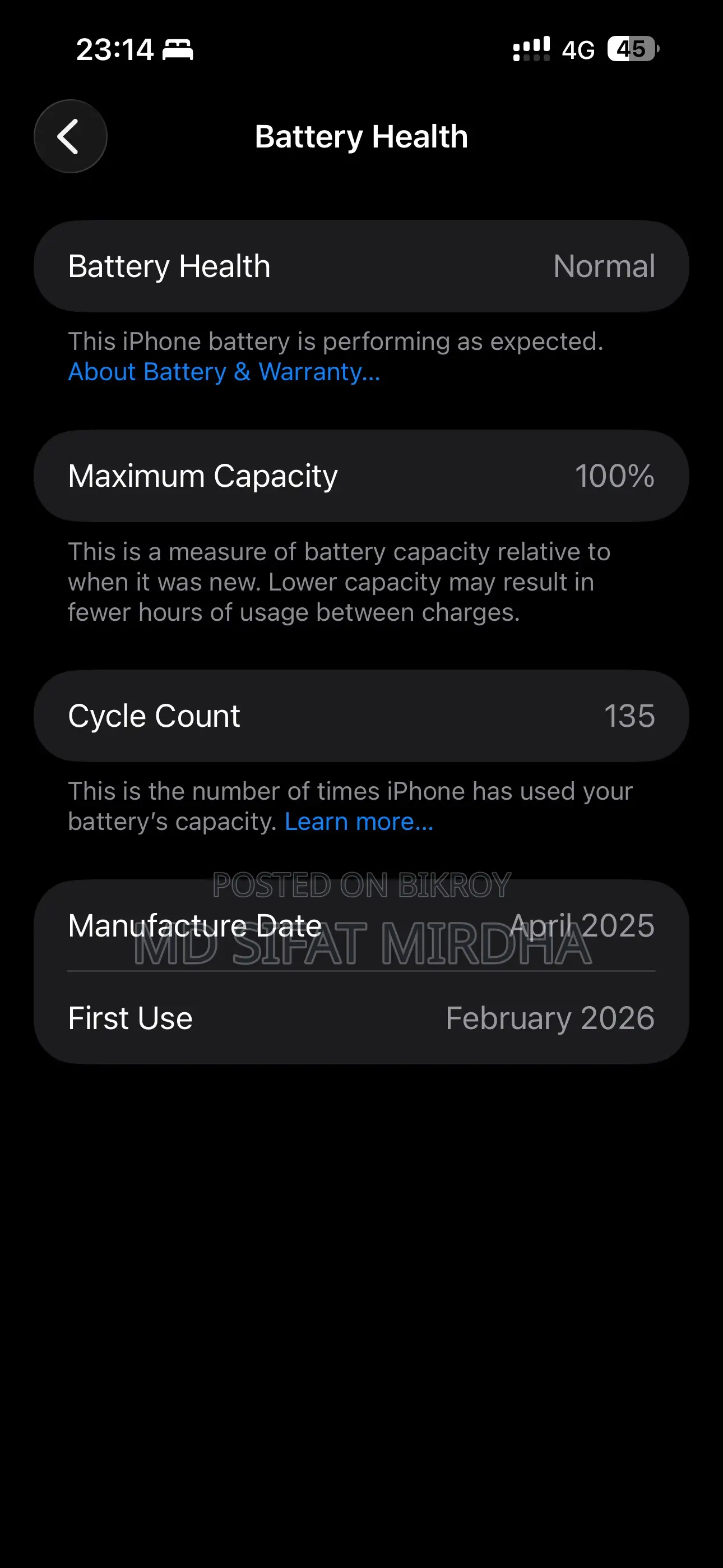 Apple iPhone 16 Plus 128 GB Black