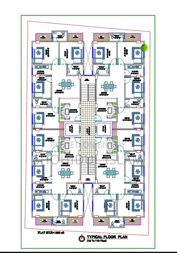 4bdrm Apartment in Ruhama Park, Comilla Sadar for Sale