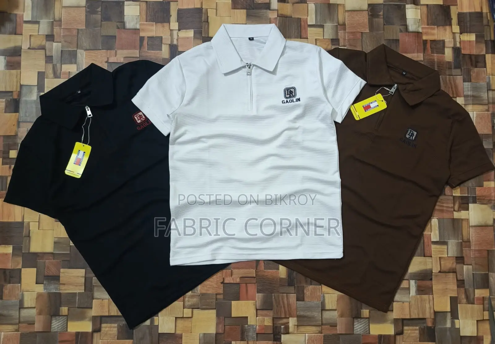 Zipper System Polo For Wholesale