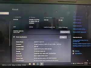 Laptop Dell Inspiron 15 3558 8GB Intel Core I3 SSD 128GB